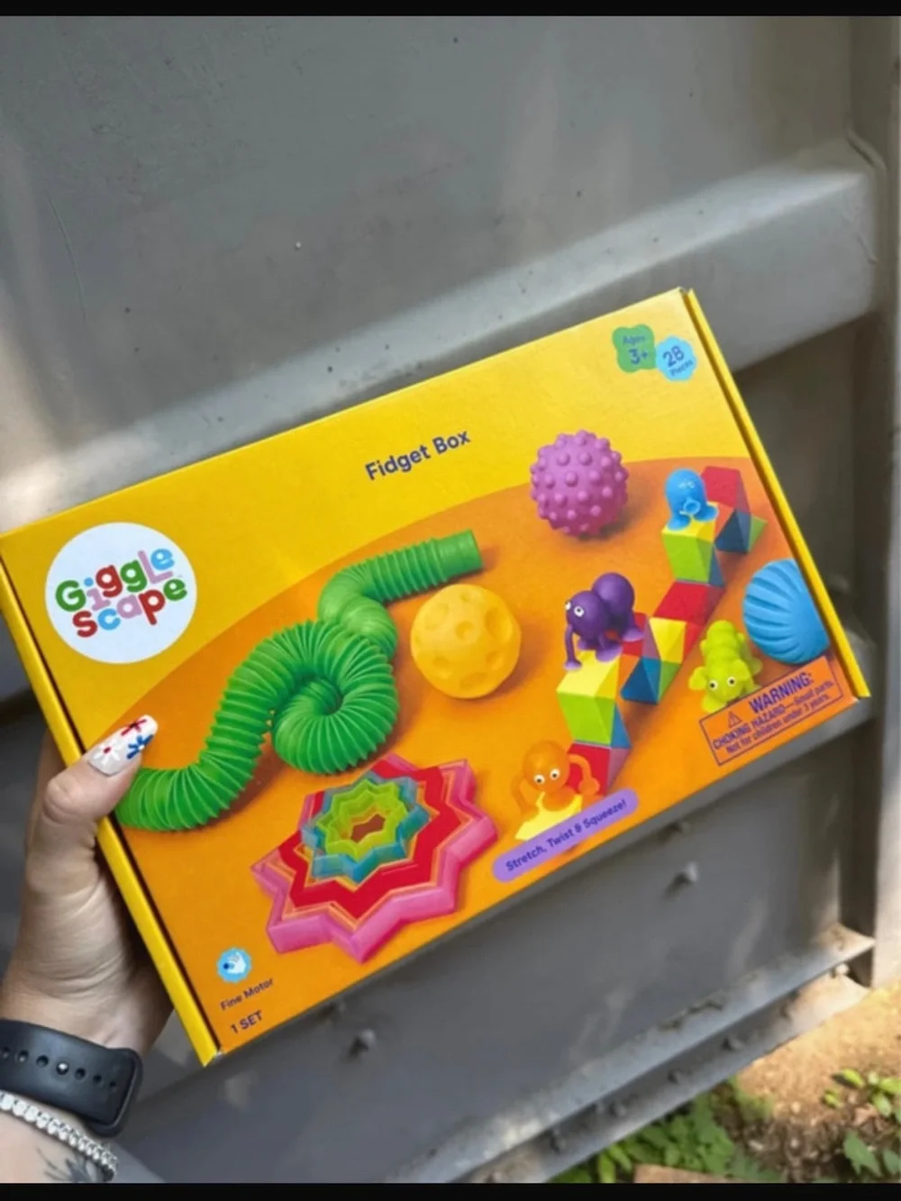 Target Giggle Scope Fidget Box - Green, Yellow, Purple, Blue, Pink, Orange